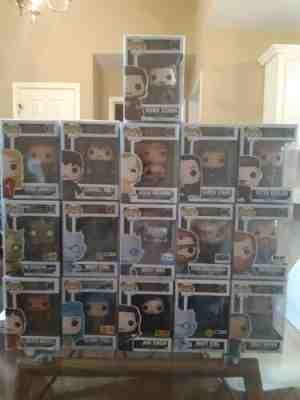 Game Of Thrones Pop Funko Lot Robb Stark , The Mountain