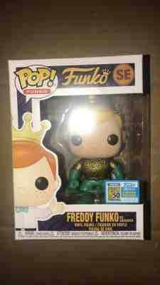 Freddy Funko as Aquaman  SDCC  2019  LE350 Funko Pop Vinyl Figure 