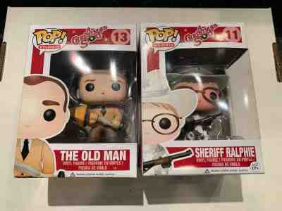 A Christmas Story The Old Man and Sheriff Ralphie Funko Pop Vinyl Figures