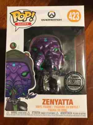 Funko Pop ZENYATTA 423 Overwatch Games BLIZZARD Exclusive New NIB