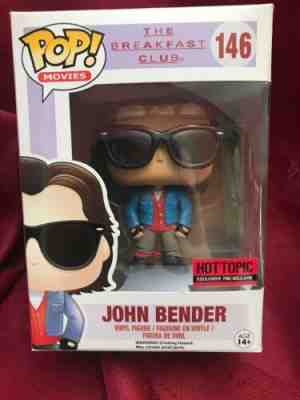 Funko POP! Movies The Breakfast Club John Bender #146 Hot Topic Exclusive NIB