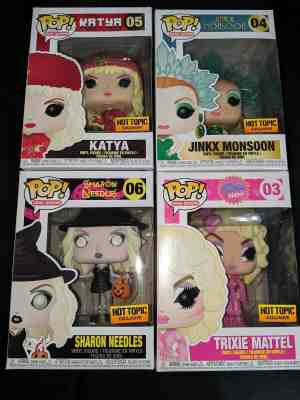 Funk pop! Drag Queens Trixie, Katya, Jinkx, Sharon Brand new!