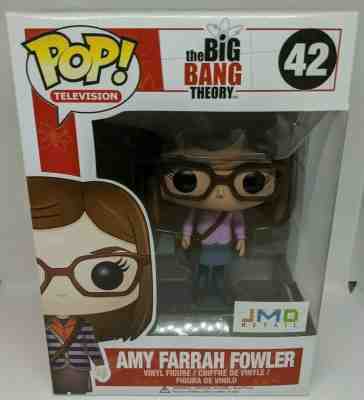 FUNKO POP The Big Bang Theory #42 AMY FARRAH FOWLER JMD Retail Exclusive *READ*