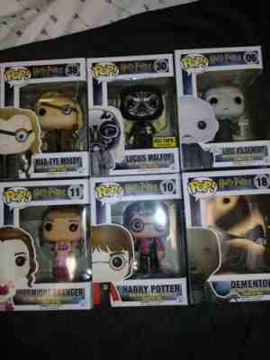 #38, #30 Lucius Malfoy, #06, #11, #10 Harry Potter, #18 Funko Pop SET (ALL 6)