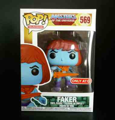 Funko Pop! Masters of the Universe Faker Target Exclusive w/ Protector Pristine