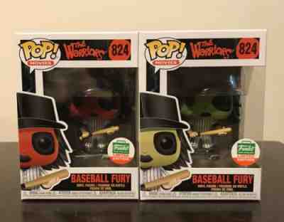 The Warriors Baseball Fury # 824 Red & Green Funko POP Cyber Monday In Hand LE