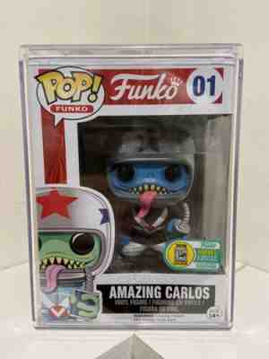 Funko Pop Spastik Plastik Amazing Carlos Black 2016 SDCC Exclusive LE 480