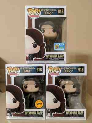 SDCC 2019 Funko Pop #818 Wynonna Earp LE1000 Exclusive and set of 2 w/Chase #918