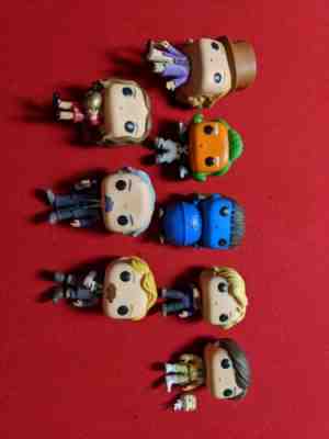 Funko POP Willy Wonka Complete Set LOOSE OOmpa Violet Veruca Augustus Charlie