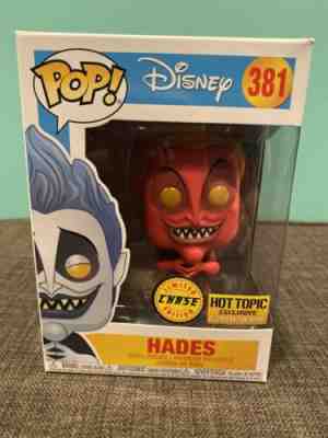 Funko Pop! Disney's Hercules Hades (Red) #381 GLOW IN THE DARK CHASE