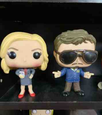 Parks And Recreation Funko Pop Lot - No boxes