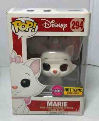 Disney The Aristocats Flocked Marie Hot Topic Funko Pop! 294