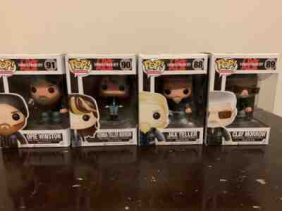 Sons of Anarchy funko pop Set Of 4 Jax, Opie, Clay And Gemma