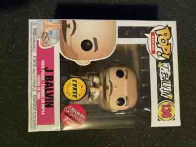 FUNKO POP MUSIC ROCKS J BALVIN GREEN HAIR CHASE CONCERT EXCLUSIVE