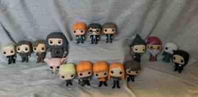 Huge Lot! 17 Loose Funko Pop Harry Potter Figurines! 10% Of Proceeds To Lumos!