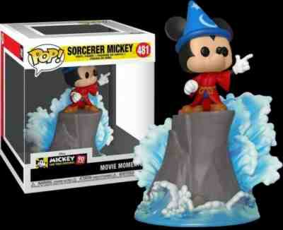 Funko Pop! Movie Moment: Fantasia  Sorcerer Mickey Boxlunch Exclusive  8