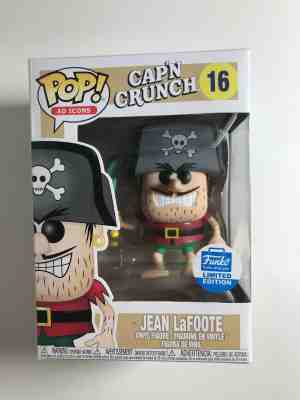 Funko Pop Ad Icons Jean Lafoote #16 Cap’n Crunch Funko Shop Exclusive RARE w/pro