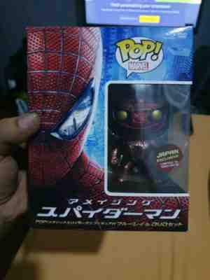 Funko Pop! The Amazing Spider-Man Blu-Ray Metallic Japan Exclusive LE 1000