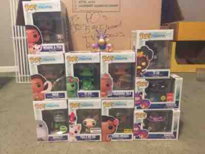 Moana Funko Pop Lot