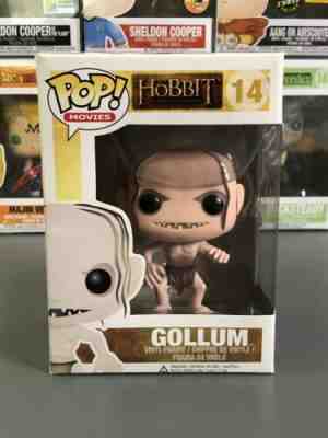 Funko Pop The Hobbit Gollum #14 An Unexpected journey. Vaulted! Free Shipping