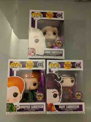 NEW Funko POP! Hocus Pocus Sanderson Sisters Vinyl Figures Winifred Sarah Mary