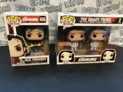 The Shining Funko Pop Lot The Grady Twins Jack Torrance