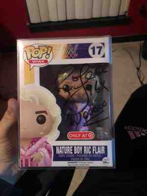 Funko POP! WWE: “Nature Boy” Ric Flair #17 Signed(Vaulted)