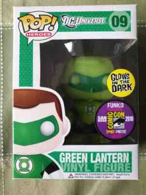 Funko POP! Green Lantern Glow In The Dark SDCC Exclusive LE240 Pieces