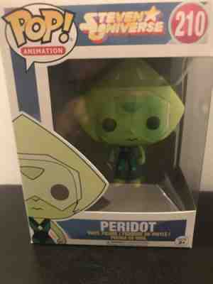 #210 Peridot Funko Pop Steven Universe Vaulted Authenticate