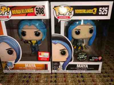 Funko Pop! Borderlands Set Maya E3 AND Maya Chase Limited Edition Exclusive