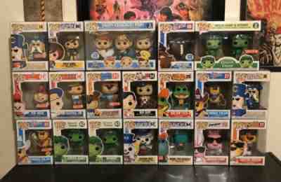 Funko POP! Ad Icons Lot Of 24 - Exclusives - PEZ Crunch Noid Frog Cheetah Bunny