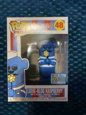 Funko Pop! Ad Icons Otter Pops 48 Louie-Bloo Raspberry limited sdcc official