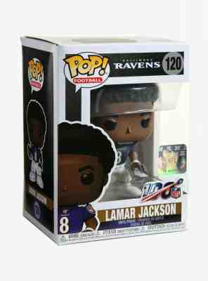 FUNKO POP! NFL FOOTBALL: BALTIMORE RAVENS - LAMAR JACKSON 120 VINYL