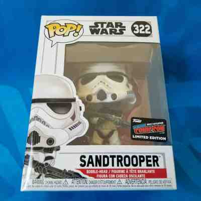 *OFFICIAL* NYCC 2019 FUNKO POP! STAR WARS - SANDTROOPER VINYL FIGURE LE