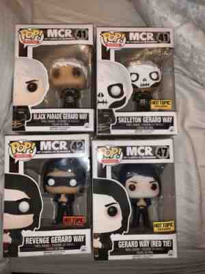 ALL GERARD WAY POP FUNKOS