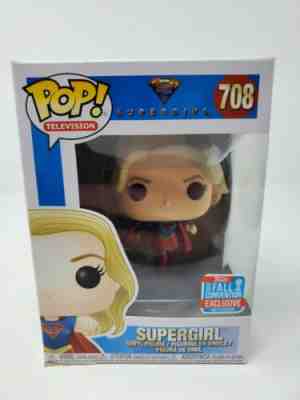 Funko POP! TV SUPERGIRL #708 2018 NYCC Fall Convention Exclusive w/Protector!