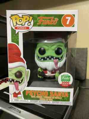 Funko POP! Psycho Santa (Green) #7 Funko Shop Exclusive LE 3000 Pieces