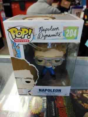 Funko Pop Movies #204 Napoleon Dynamite Vinyl Figure - Vaulted Retired Rare New