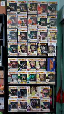 My Hero Academia Pop Lot (MINT) 39 Pops, 2 T-Shirts [Tenya, Masked Ochaco +more]