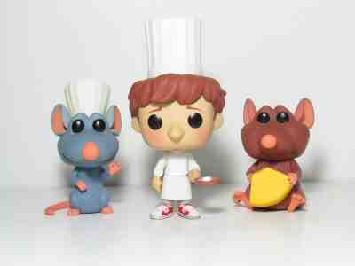 RATATOUILLE FUNKO POP LOT ALFREDO REMY EMILE VAULTED FIGURES