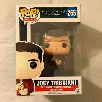 Funko Pop! TV Friends Joey Tribbiani w/ Rubber Duck #265 RARE, VAULTED, RETIRED!