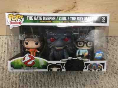 Funko POP! Ghostbusters 3 Pack Gate Keeper Zuul Key Master Walmart Exclusive 