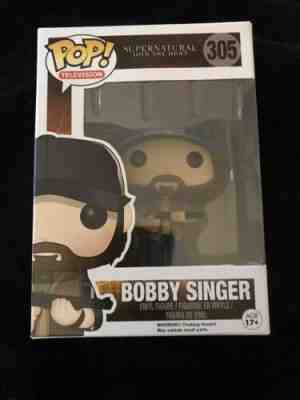 Funko POP: Bobby Singer #305 Pop Vinyl Pop Television *VAULTED *FREE SHIP!