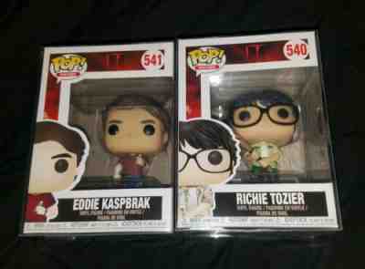 Funko Pop IT Set: Eddie Kaspbrak (losers club) and Richie Tozier