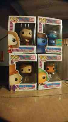 Willy Wonka Funko Pop (Set Of 4)