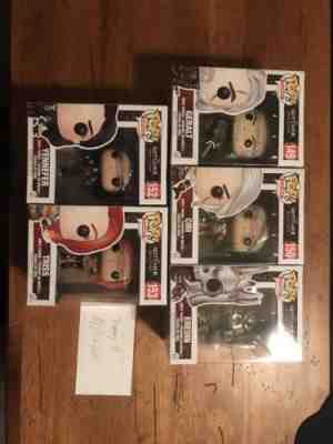 The Witcher Funko Pop Set Geralt, Yennefer, Triss, Ciri, Eredin READ DESCRIPTION