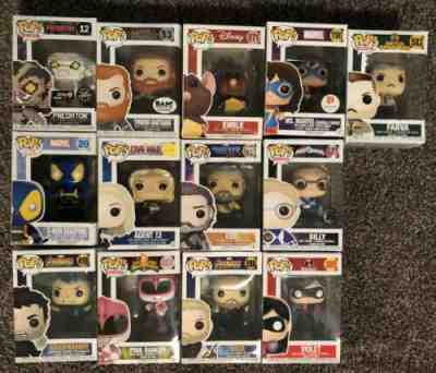 Funko Pop Lot - Chase Exclusives Damage Box