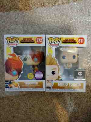 My Hero Academia Exclusive Funko Pop todoroki mirio togata 