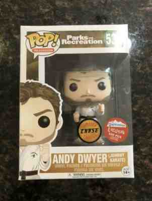 Andy Dwyer (Johnny Karate) Funko Pop! CHASE!!! Fugitivetoys Exclusive 500 Pc.