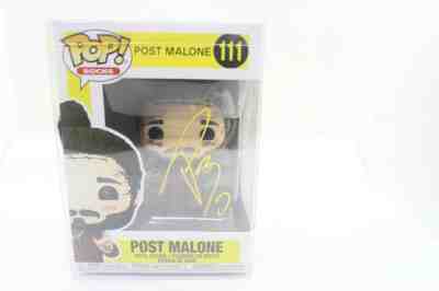 Post Malone Authentic Signed Rocks #111 Funko Pop Vinyl Figure with COA - 782